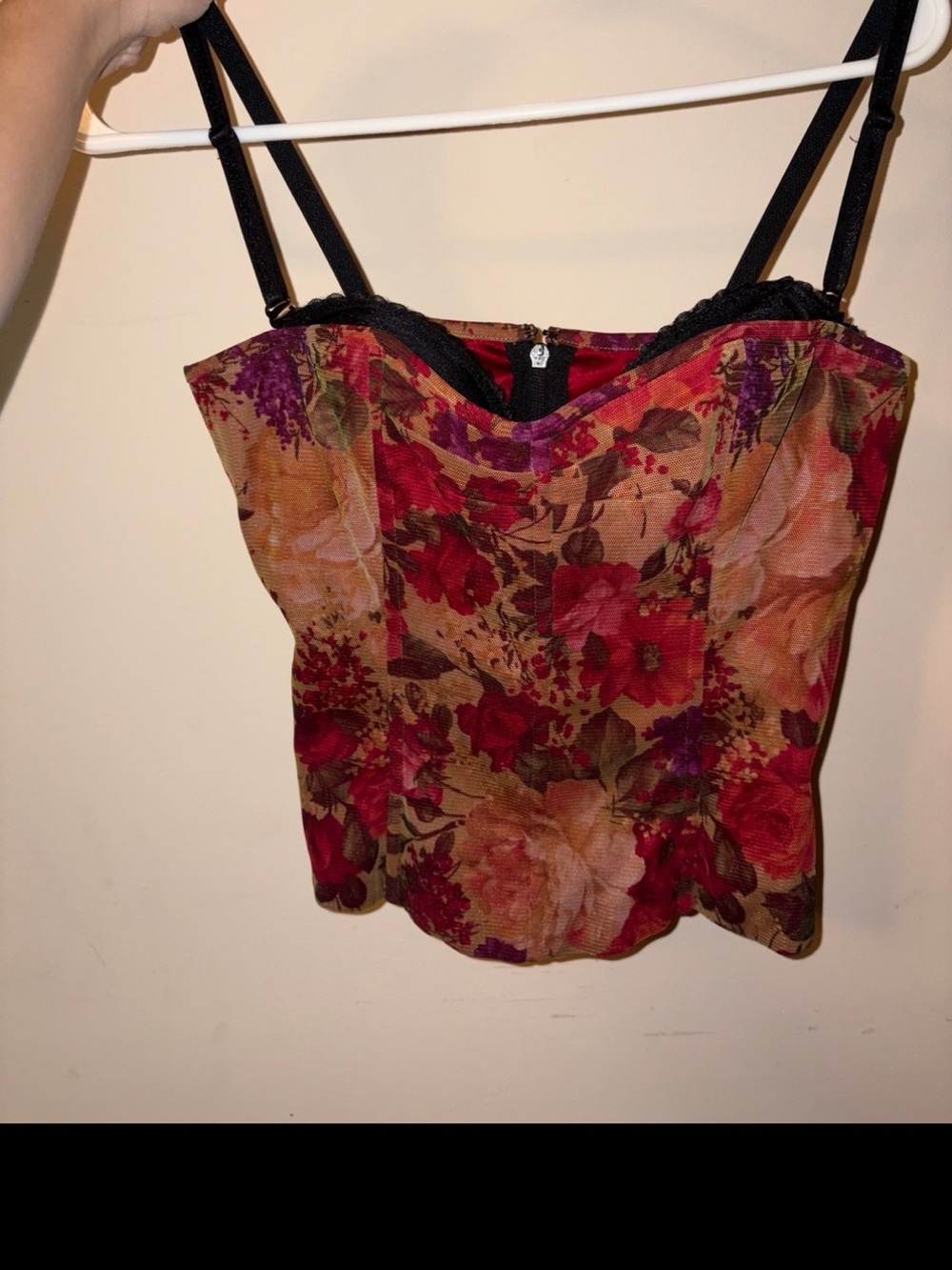 Vintage victoria secret corset top
